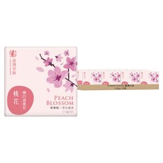 TAIWAN TEKHOO 臺灣茶摳 桃花嫩白滋潤皂, 18個, 110g