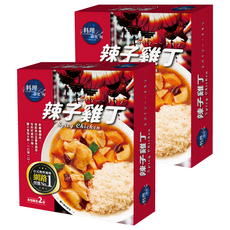 聯夏 料理研究所 辣子雞丁 2包, 400g, 2盒