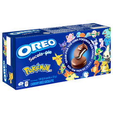 OREO 奧利奧 Socola-pie 巧克力派 寶可夢圖案, 180g, 1盒