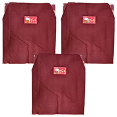 熊圓 萬福招財貓布標四口圍裙 55x67cm, 顏色隨機, 3個