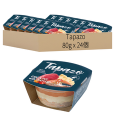 Tapazo 開胃三層杯 貓用 濃起司海鮮鍋, 每杯含水量約60ml, 日常點心或佐餐, 含醬汁、肉餅、肉絲三種口感, 80g, 24個