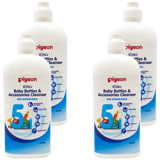 pigeon 貝親 奶瓶蔬果清潔液, 500ml, 4瓶