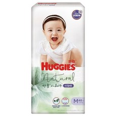 HUGGIES 好奇 小森林好動褲/尿布 6~11kg, M, 48片