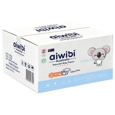 aiwibi 愛薇彼 零觸感瞬吸黏貼型尿布 9~14kg, L, 132片