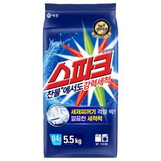 Spark 經典洗衣粉, 1包, 5.5kg