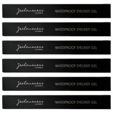 jealousness 婕洛妮絲 持久抗暈旋轉眼線膠筆 0.5g, T2晶鑽黑, 6支