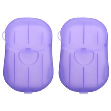 隨身攜帶肥皂紙 (60片) - 輕巧便攜、遇水速溶、天然植物油、獨立包裝, 10g, 2組