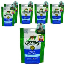 Feline Greenies 貓咪潔牙餅, 60g, 6個, 鮪魚