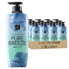 ELASTINE 伊絲婷 奢華香水系列 洗髮精 永恆珍愛, 600ml, 12瓶