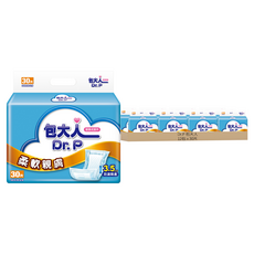 Dr.P 包大人 柔軟親膚 替換式尿片 30片 6包, 50*20cm, 12包
