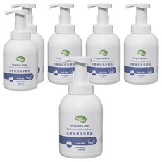 nac nac 抗菌保濕洗手慕斯, 清新藍風鈴, 300ml, 6瓶