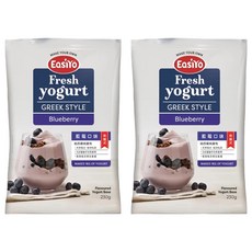EasiYo 希臘式優格粉 藍莓口味, 230g, 1包, 2包