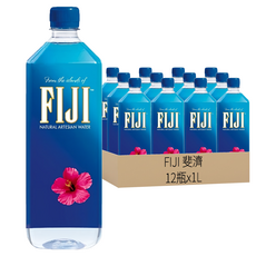 FILA 斐樂 天然深層礦泉水, 1L, 12瓶