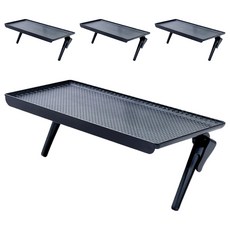 樂居家 螢幕上方置物架, 皮革直角款, 4個