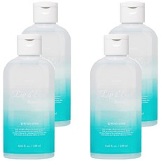 ETUDE 好純淨眼唇卸妝液, 250ml, 4瓶