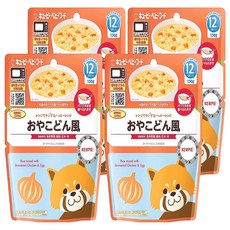 kewpie 野菜 12M 寶寶副食品 營養美味好選擇, 4包, 130g, 雞肉親子丼飯