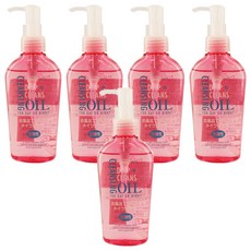 KUMANO 熊野油脂 PharmaACT深層卸妝油, 天然深層潔淨配方 有效去除彩妝及毛孔髒汙 弱酸性, 160ml, 5瓶