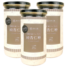 GreenMarket 菓青市集 杏仁粉 天然無添加 營養豐富 沖泡烘焙皆宜, 300g, 3罐