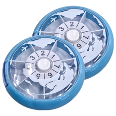 Fullicon 護立康 7日旋轉圓型藥盒, 2個
