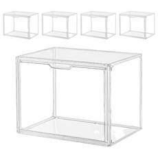 無隔板包包展示盒 SN0786 35.5 x 26.5 x 21.5cm, 透明色, 5個