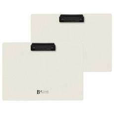 JOY STAR Be myself 橫式板夾A4 質感牛, 2個, 單一顏色