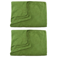 名仕 開纖吸水大浴巾 LF109 - 超吸水速乾、親膚柔軟, 顏色隨機, 2條