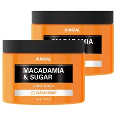 KUNDAL 昆黛爾 澳洲堅果細砂糖磨砂膏, 婚禮花束香, 550g, 2罐