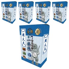 正金牌 一周大夫 金門一條根舒緩貼片 舒緩疲勞、放鬆身心, 60片, 5盒