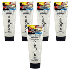 CHIN TSAI 橙采 強力造型髮膠, 超強塑型, 速乾不黏膩, 200g, 5條