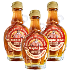 Maple Joe 楓 琥珀色楓糖漿, 150g, 5.30oz, 加拿大產, 3瓶