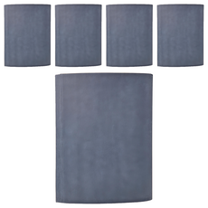 mbs 萬事捷 膠裝夾 A4 10mm 10個, 深藍色, 5袋