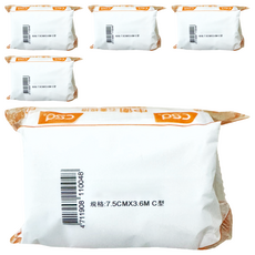 CSD 中衛 石膏棉卷 C型 3吋 3.6m, 5個, 1個裝