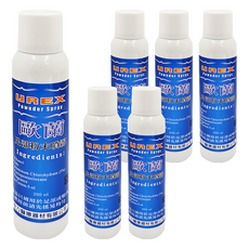 UREX歐蘭足部粉末噴霧 乾爽舒適 去除異味 足部護理, 200ml, 1入, 6瓶