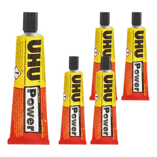 UHU 耐高溫超強接著膠, 防水耐溫-20°C~125°C, 50ml, 5條