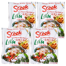 Scook 海鮮火鍋調味包, 100g, 4包