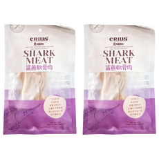 CRIUS 克瑞斯 天然紐西蘭點心 鯊魚軟骨肉 60g 100%純肉 低溫乾燥, 2包