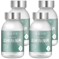 御熹堂 全方位專利複方法國海藻鈣, 60顆, 470mg, 4瓶