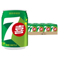 7up 七喜 汽水, 250ml, 24罐