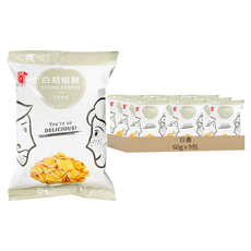 日香 白胡椒餅 台灣傳統風味, 60g, 9包