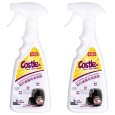 Castle 家適多 氣炸鍋專用清潔劑，99.9%長效抑菌，輕鬆刷洗不費力，強效去除油汙、焦垢, 500ml, 2瓶