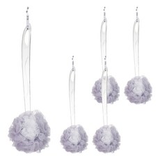 魔縐 3D 潔效沐浴刷, 5個, 1個裝, 紫色 + 白色