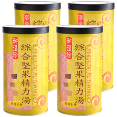 御復珍 綜合堅果精力湯, 添加7種優質堅果, 口齒留香, 補充豐富營養, 4罐, 600g, 1入