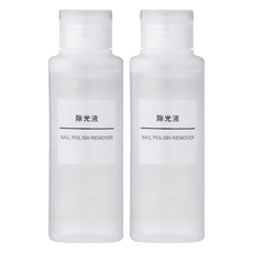 MUJI 無印良品 台灣公司貨 除光液, 100ml, 2件