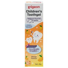 pigeon 貝親 兒童含氟牙膏, 45g, 1條