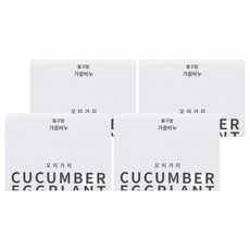 donggubat 洗臉皂 小黃瓜茄子, 100g, 4個