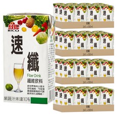 紅牌 RICO 速纖 纖維飲料 300毫升, 300ml, 96入