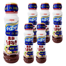 NISSIN 日清 OilliO 液狀沙拉 黑酢洋蔥風味，日本製造, 185ml, 6瓶
