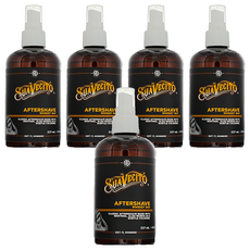 SUAVECITO 骷髏頭 Whiskey Bar 深焙威士忌鬍後水 8oz, 5瓶