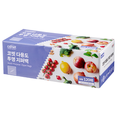 comet 多功能透明密封袋, 大(L), 120個, 1盒