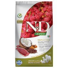 Farmina 法米納 挑嘴成犬用 QD2 天然黎麥無榖機能系列 乾飼料, 皮毛保健, 2.5kg, 1袋